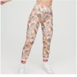 Aerie Offline Camo Sands Real Me 7/8 Leggings High Rise Waist XL